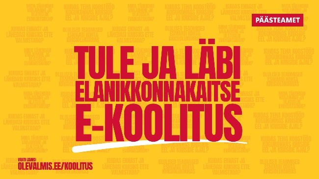 Elanikkonnakaitse koolitus