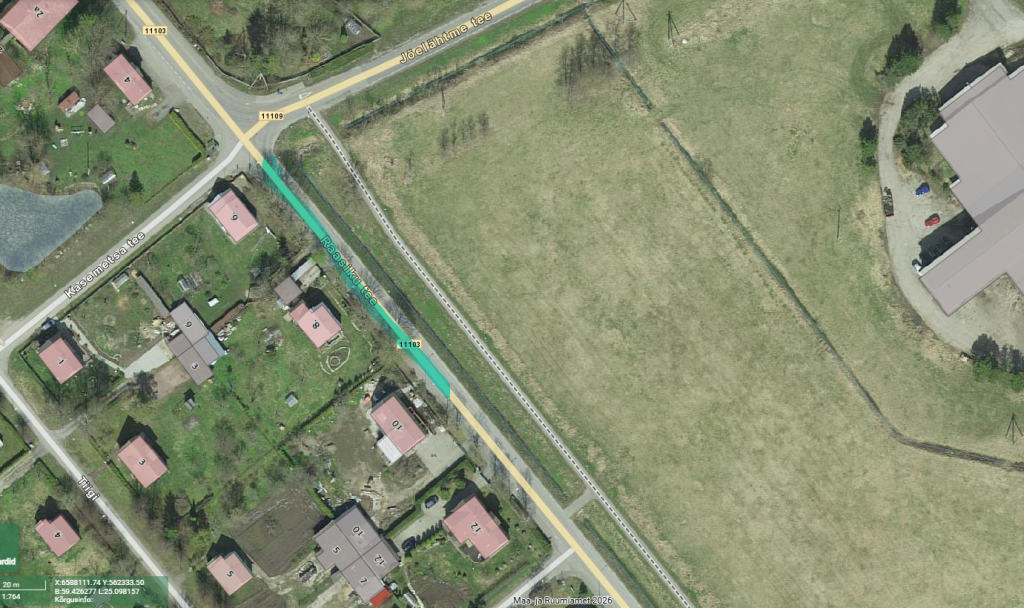 Teelõik 11103 Maardu-Raasiku km 5,25
