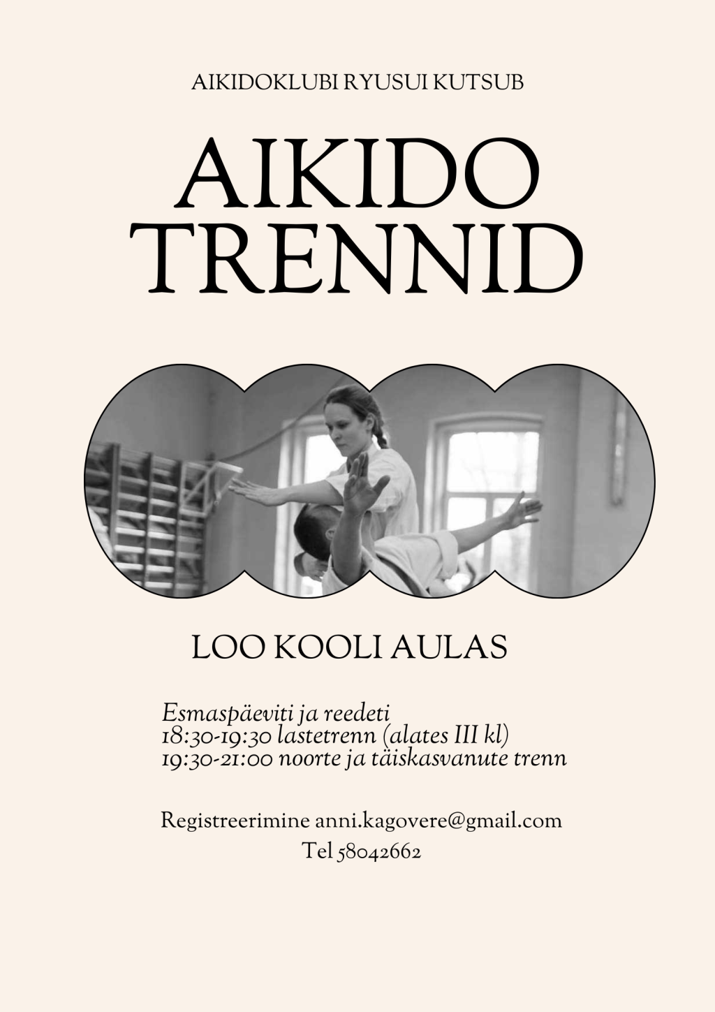 Aikido treening 2026