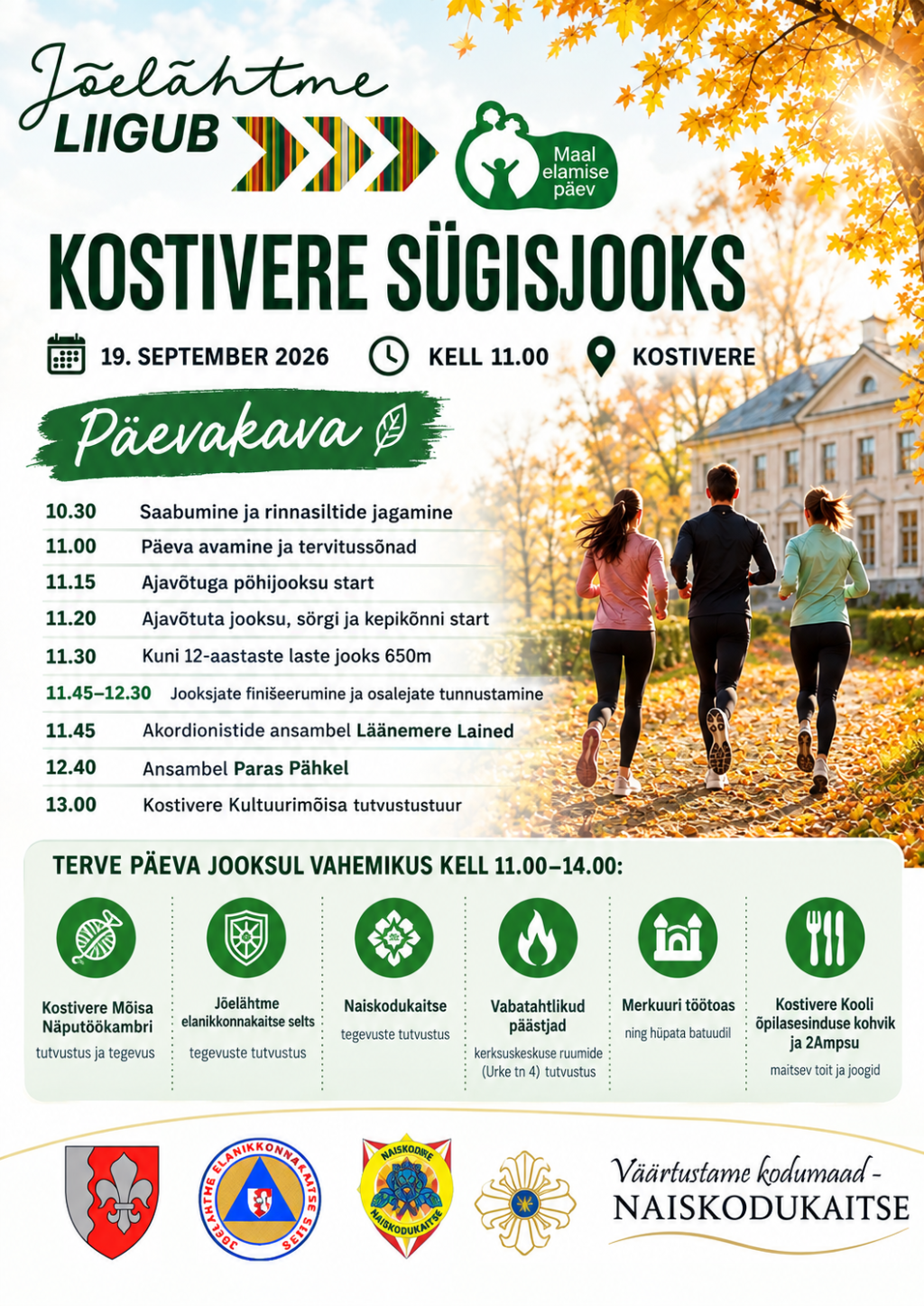 Sügisjooks ja kogukonnapäev, Jõelähtme Liigub/ Maal elamise päev