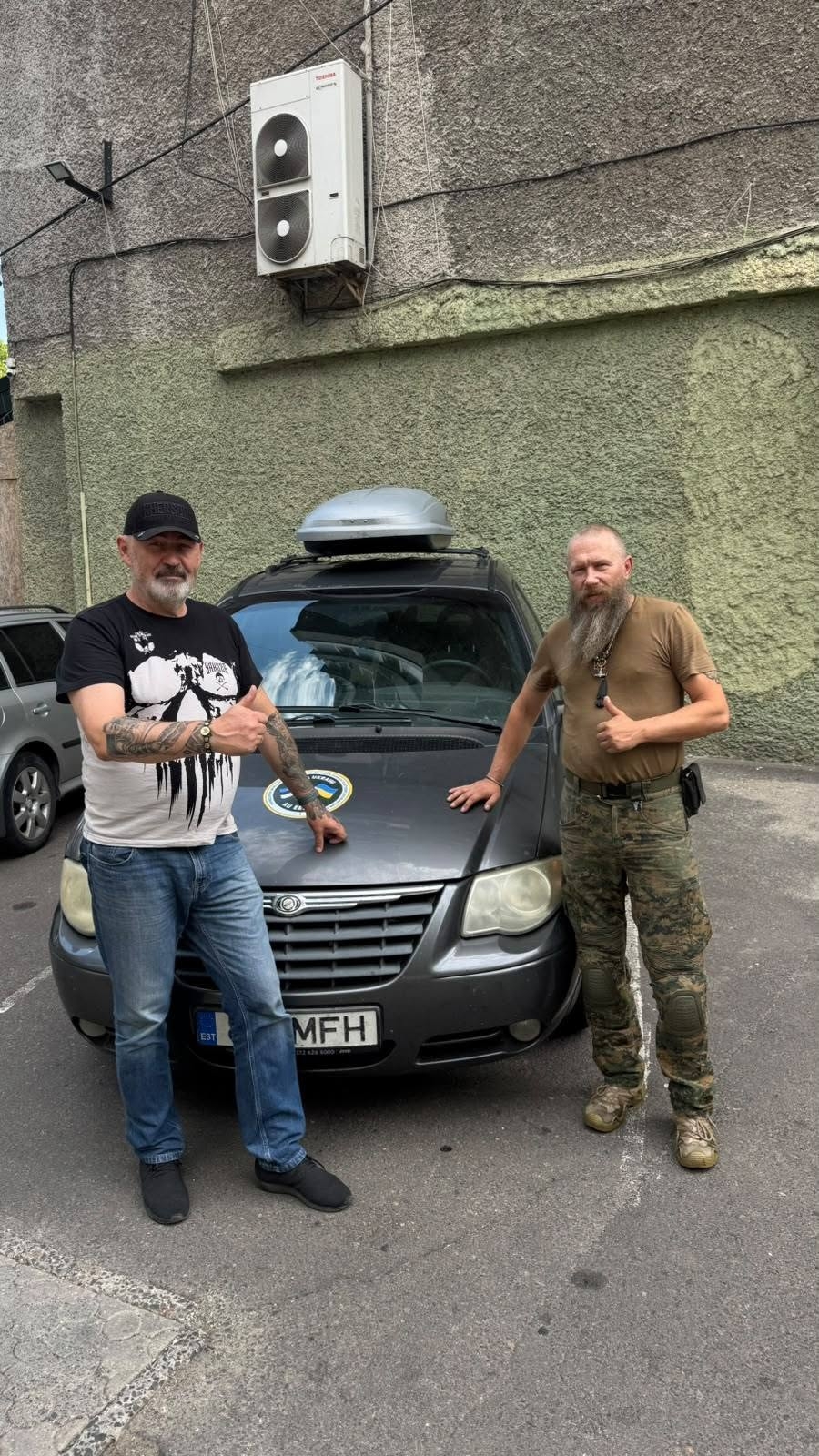 Chrysler läbis saateautona Ukrainas 16 000 km, millele lisandub mõni tuhat km Eesti teid.