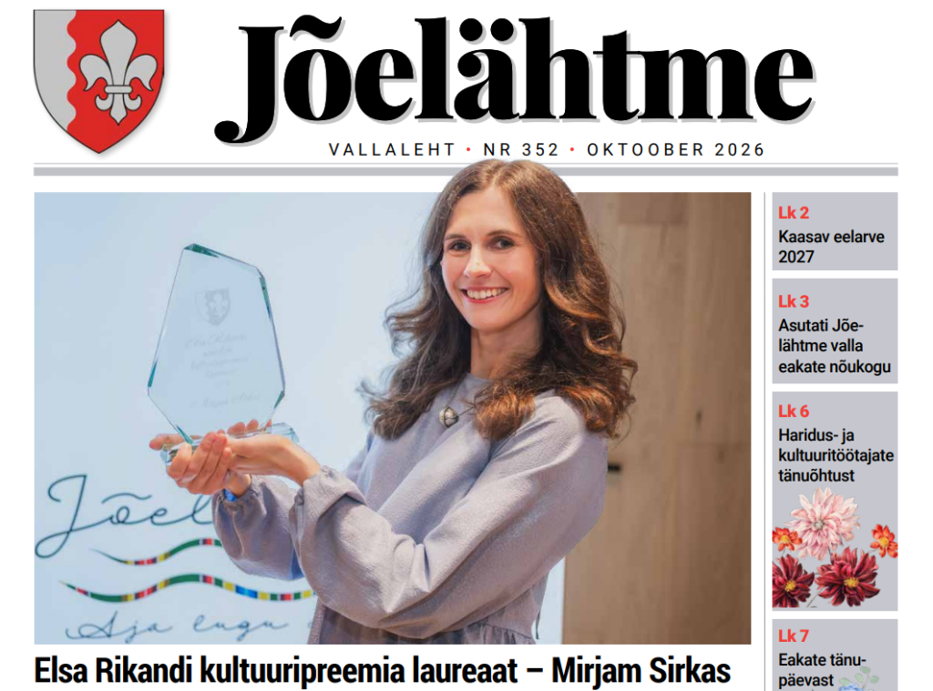 Jõelähtme vallaleht oktoober 2026