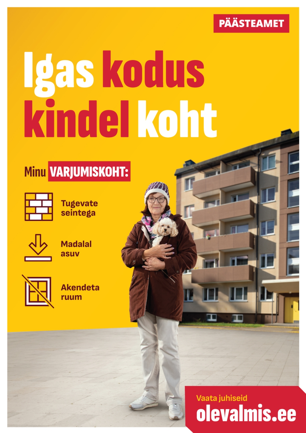 Päästeameti visuaal, elanikonnakaitsekuu